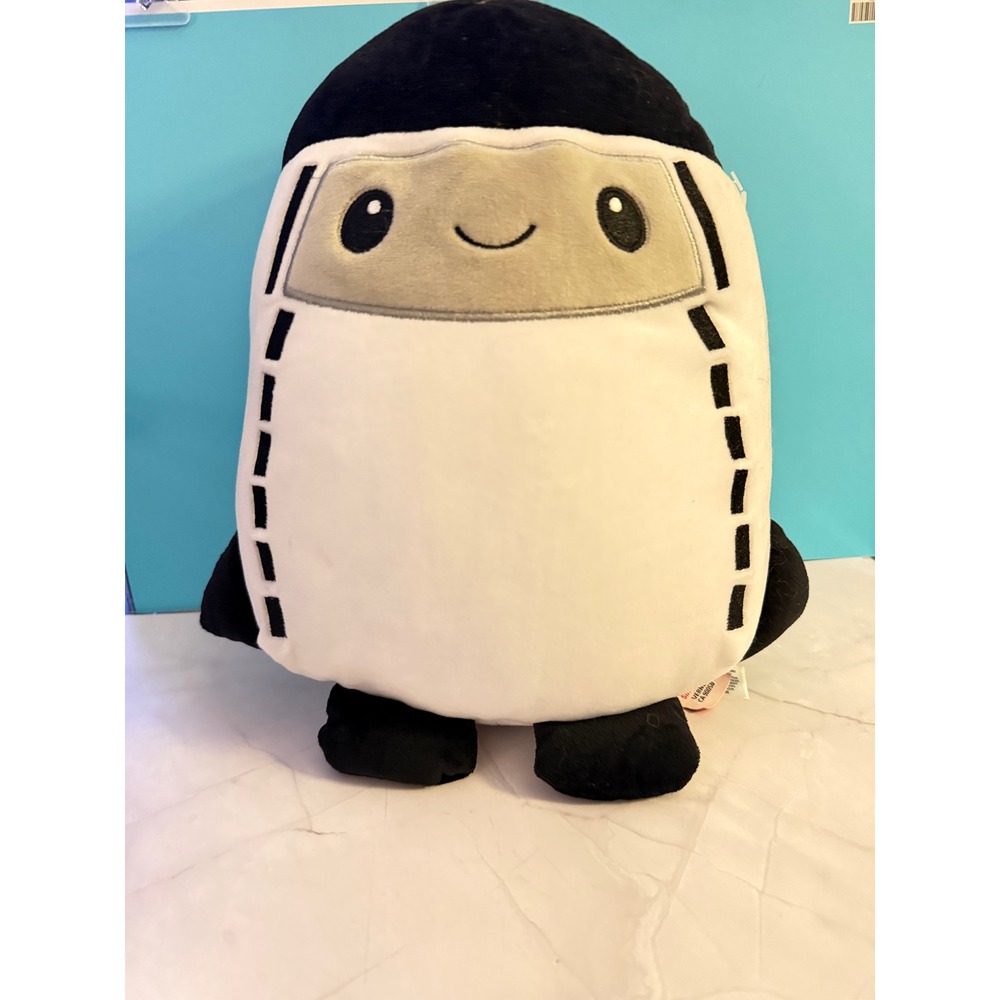 Fiesta Huggy Huggables 12in Space Shuttle Plush White Black Astronaut Toy